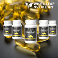 Omega 3 Lachsölkapseln 18/12 White Leaf Nutrition