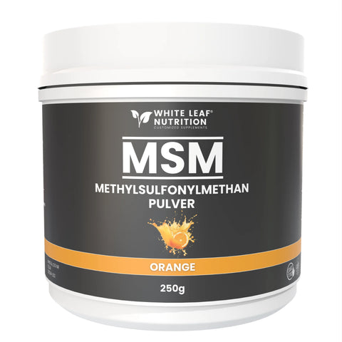 MSM PULVER (SCHWEFEL) White Leaf Nutrition